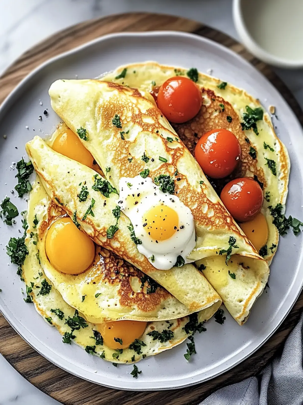 Savory Breakfast Crepes: Your Customizable Brunch Game-Changer 2 Savory Breakfast Crepes
