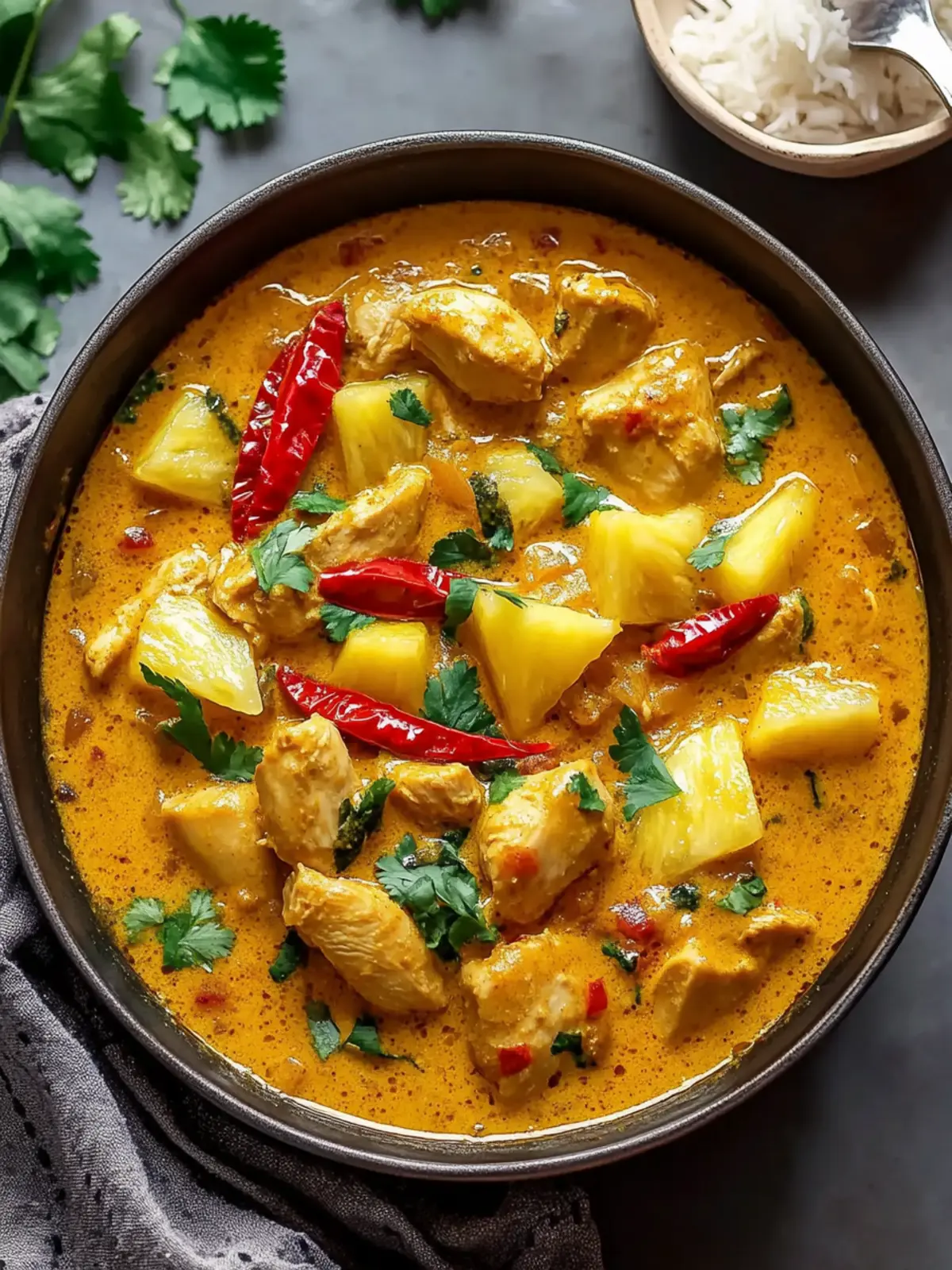 Creamy Chicken Pineapple Curry for a Tropical Dinner Adventure 5 Creamy Chicken Pineapple Curry