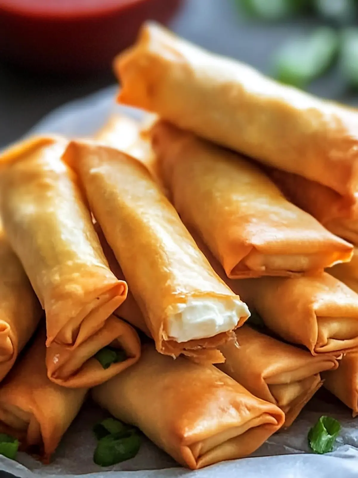Baked Cream Cheese Rangoon Rolls Your New Favorite Snack 5 Baked Cream Cheese Rangoon Rolls