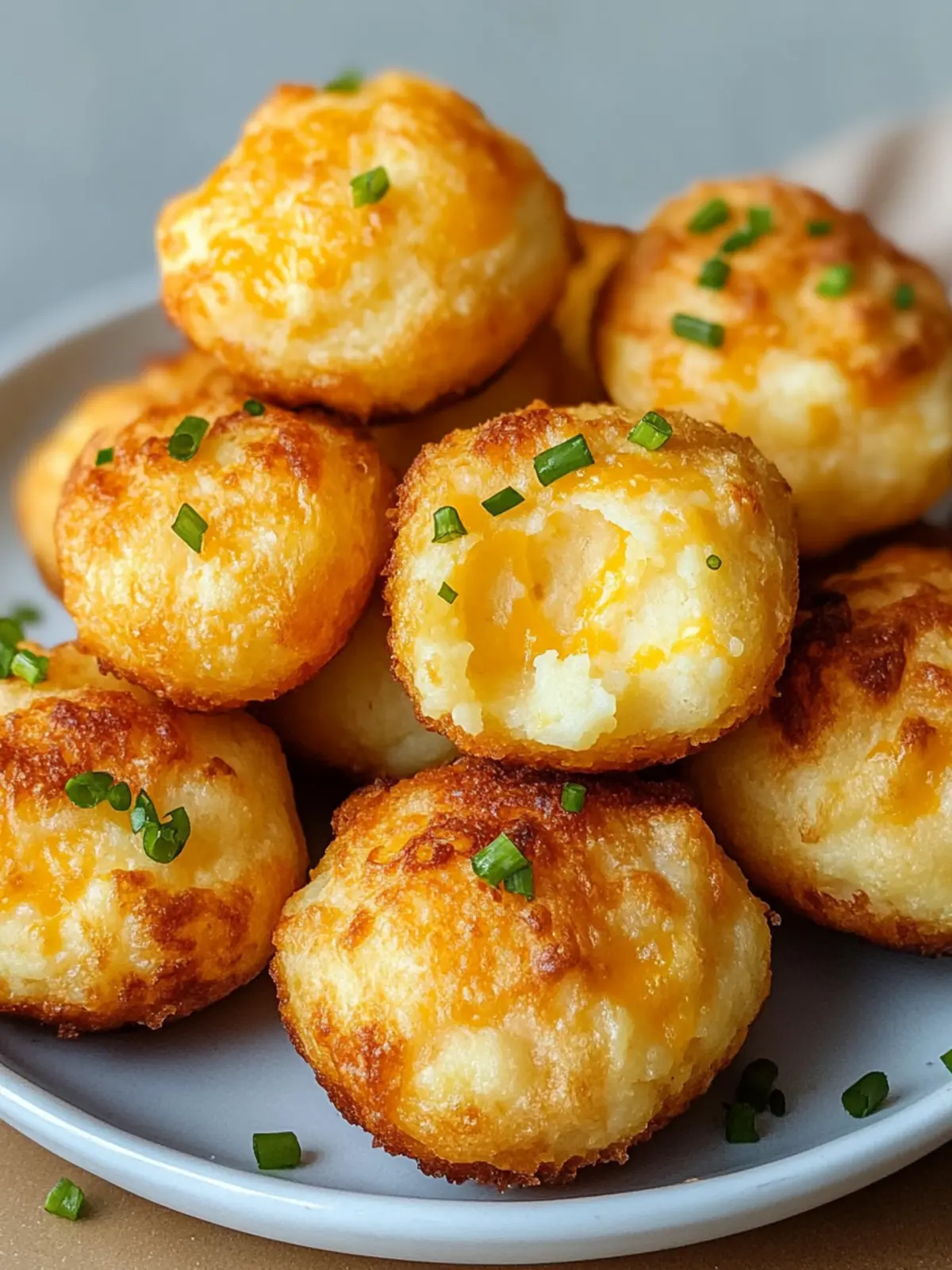 Irresistible Golden Cheesy Mashed Potato Puffs Your Guests Will Love 2 Golden Cheesy Mashed Potato Puffs