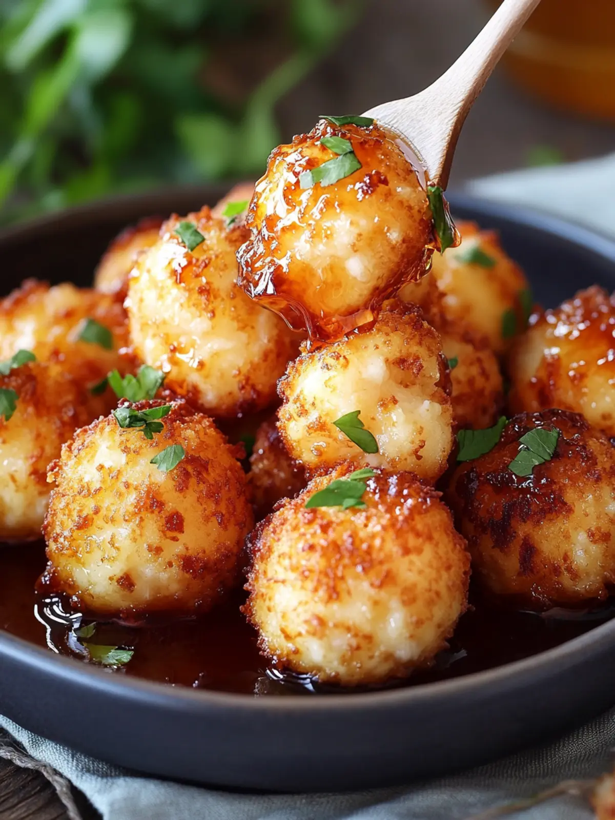 Fried Goat Cheese Balls with Spicy Honey for Ultimate Flavor 2 Fried Goat Cheese Balls with Spicy Honey