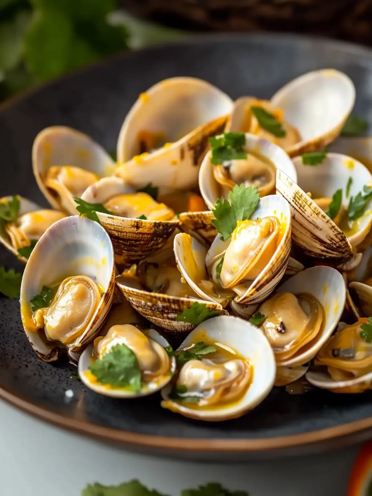 Red Curry, Coconut, and Ginger Infused Steamed Clams Delight 5 Red Curry, Coconut, and Ginger Infused Steamed Clams