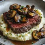Hearty Beef Steak with Mushroom Mash for Cozy Dinners 4 Beef Steak with Mushroom Mash