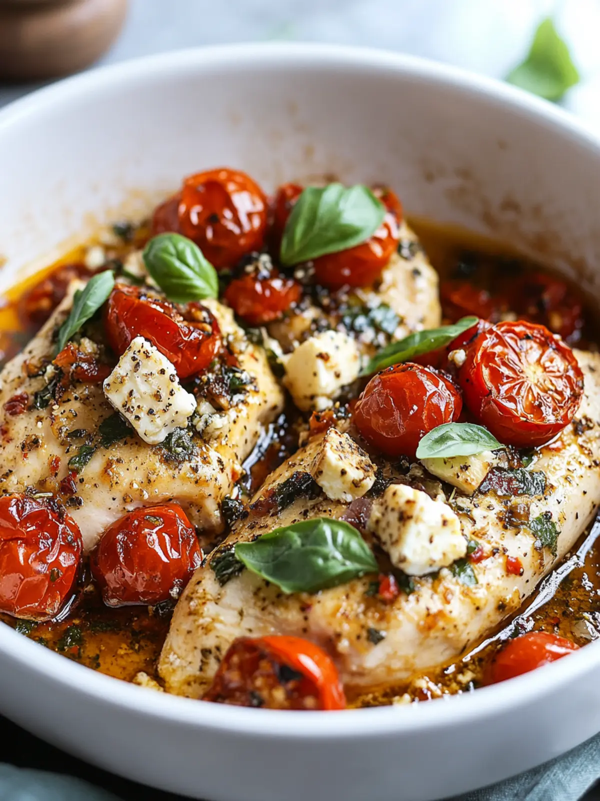 Baked Feta & Tomato Chicken for Effortless Weeknight Bliss 3 Baked Feta & Tomato Chicken