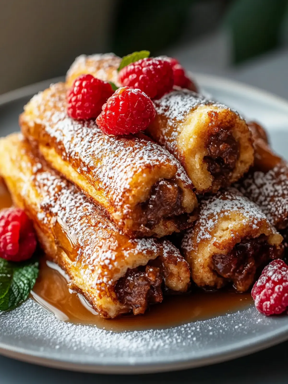 Biscoff Stuffed French Toast Roll Ups: Sweet Brunch Magic 2 Biscoff Stuffed French Toast Roll Ups
