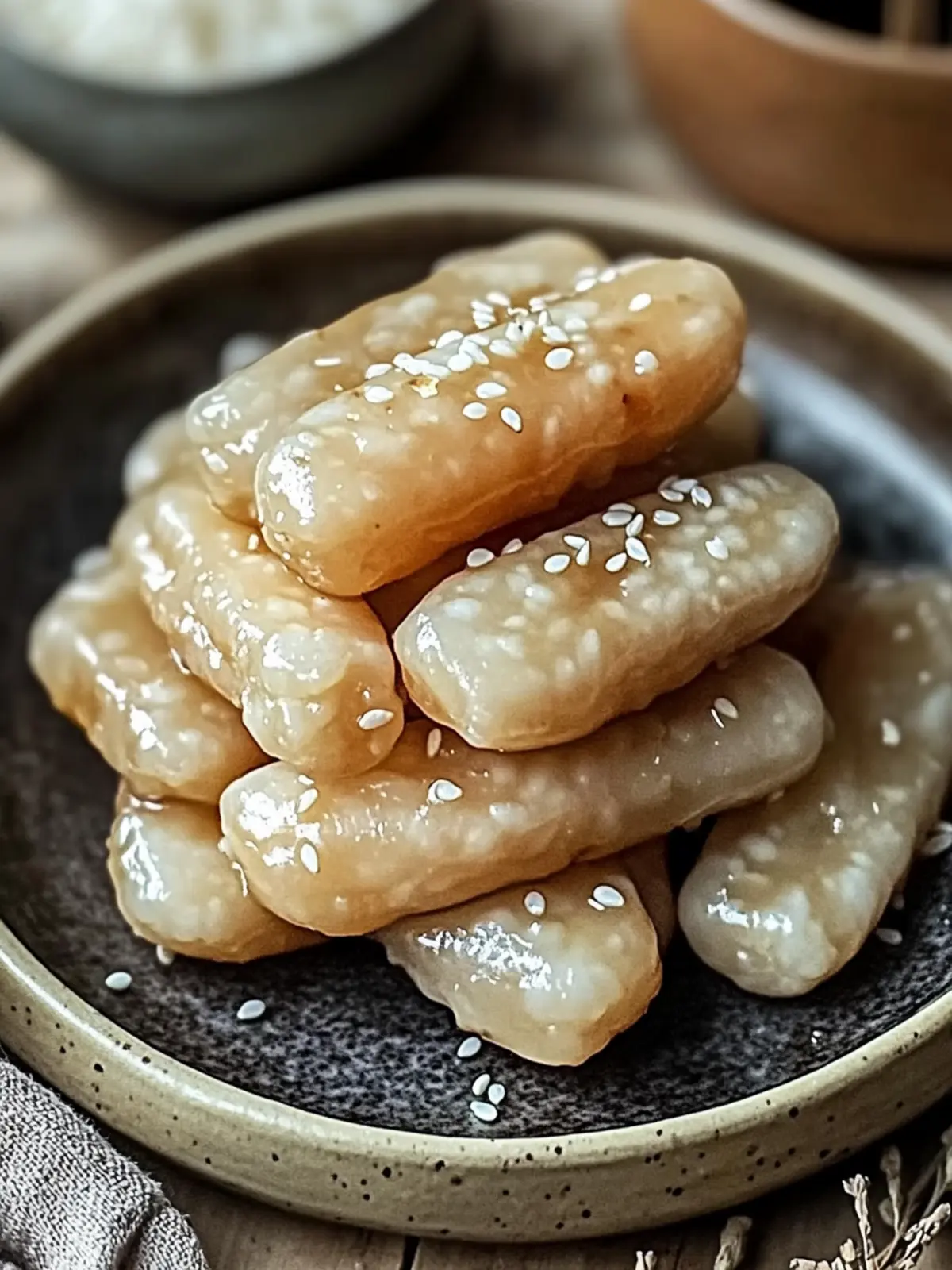 Sweet Soy Butter Korean Rice Cakes in 15 Minutes or Less 3 Sweet Soy Butter Korean Rice Cakes