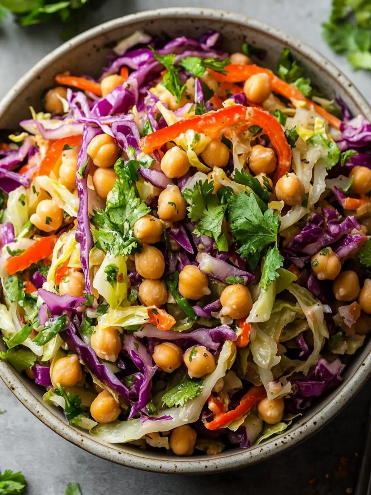 Cabbage Chickpea Salad: Zesty, Vegan & Ready in Minutes 3 Cabbage Chickpea Salad