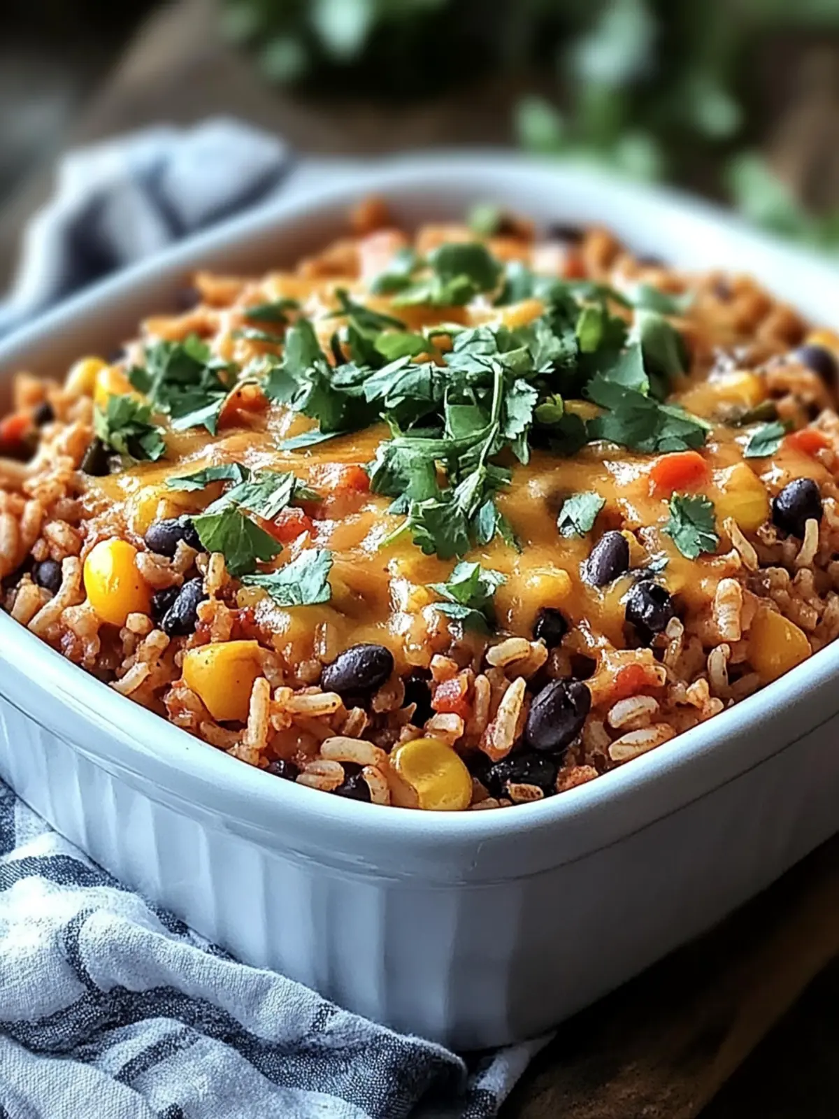 Hearty Brown Rice and Black Bean Casserole for Ultimate Comfort 5 Hearty Brown Rice and Black Bean Casserole