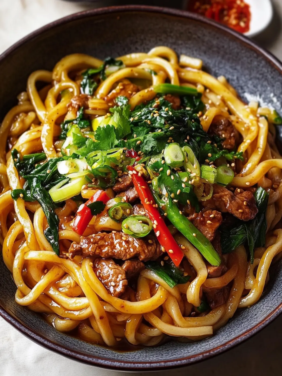 Beef Yaki Udon: Quick, Spicy Comfort for Busy Nights 2 Beef Yaki Udon