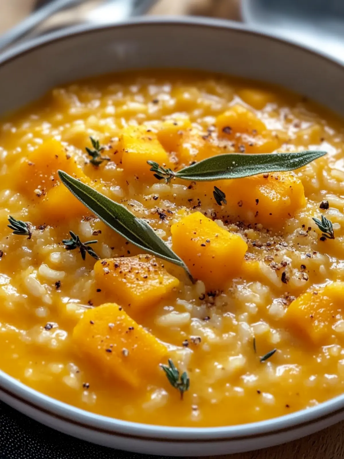 Creamy Butternut Squash Risotto Soup: Your Cozy Fall Favorite 2 Creamy Butternut Squash Risotto Soup