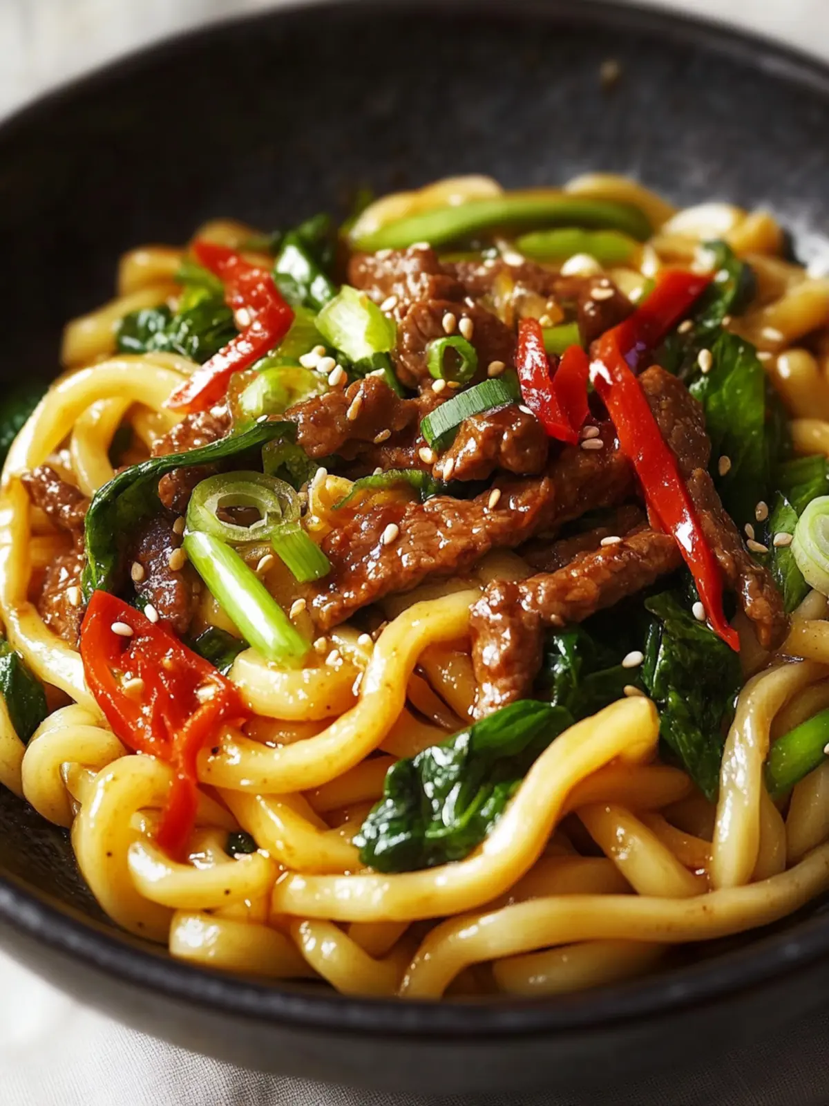 Beef Yaki Udon: Quick, Spicy Comfort for Busy Nights 5 Beef Yaki Udon