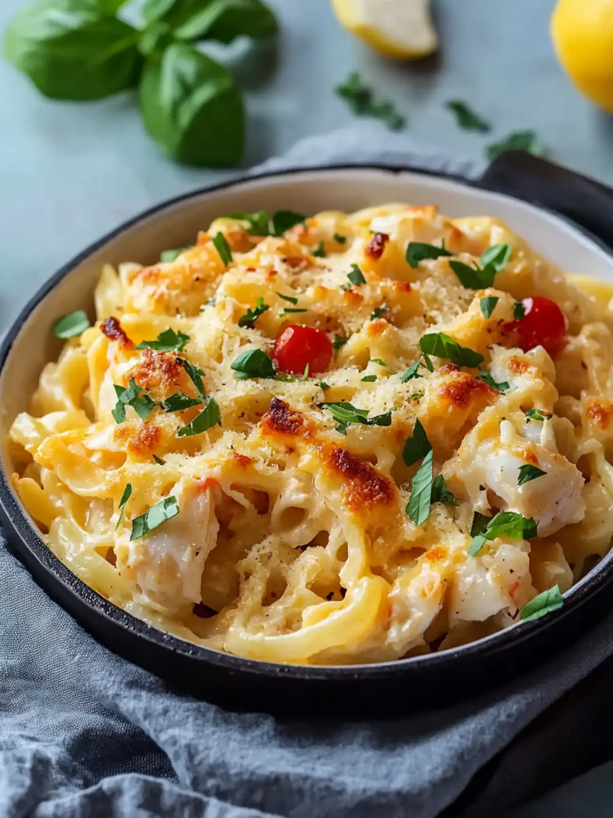 Indulgent Baked Crab Pasta for Effortless Gourmet Nights 4 Baked Crab Pasta