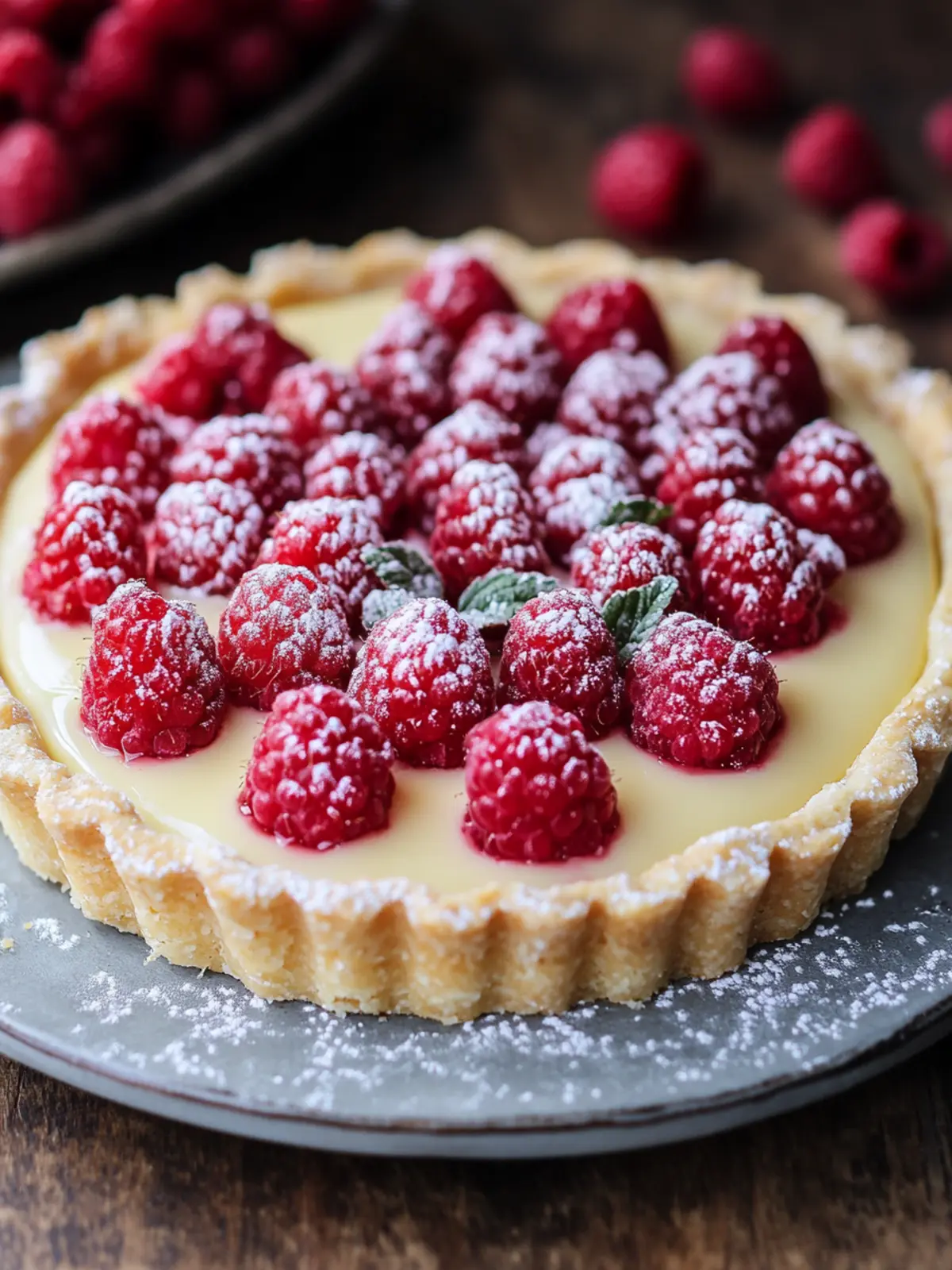 Raspberry White Chocolate Tart: Elegant Bliss for Any Occasion 5 Raspberry White Chocolate Tart