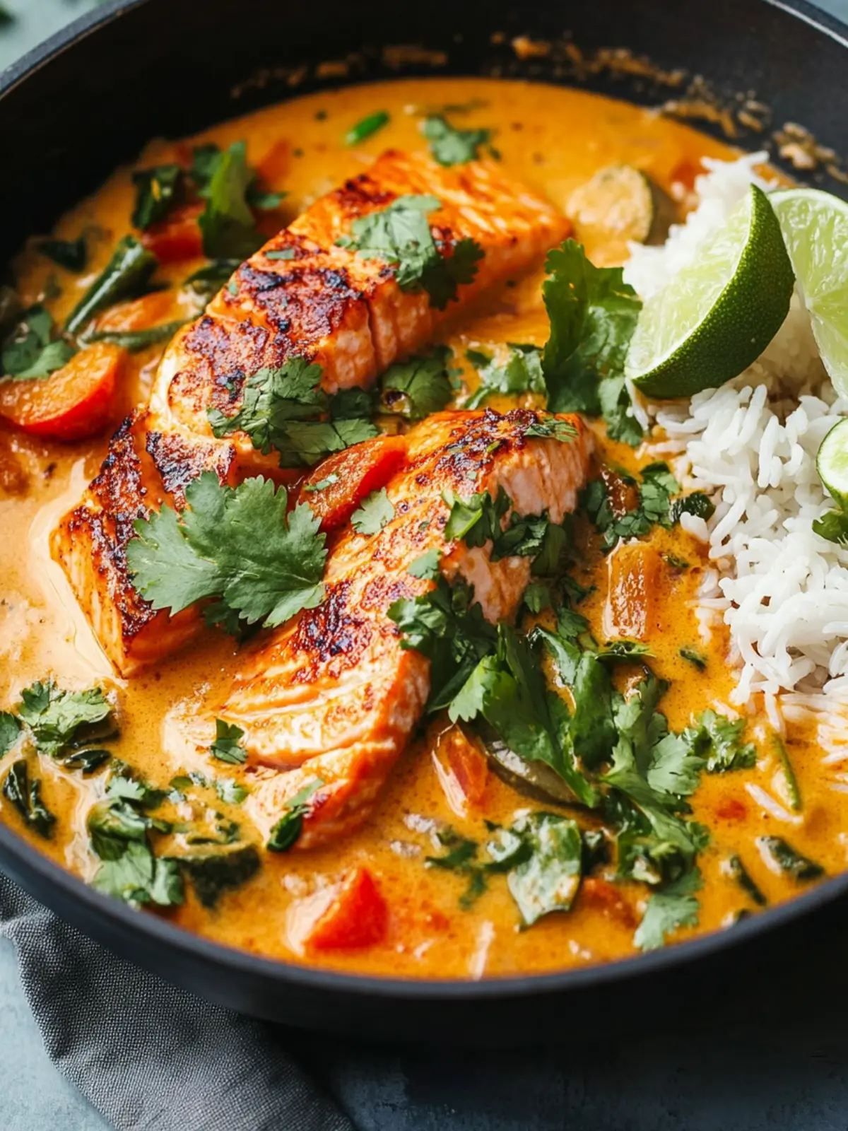 Savory Salmon Coconut Curry for Cozy Weeknight Dinners 5 Salmon Coconut Curry