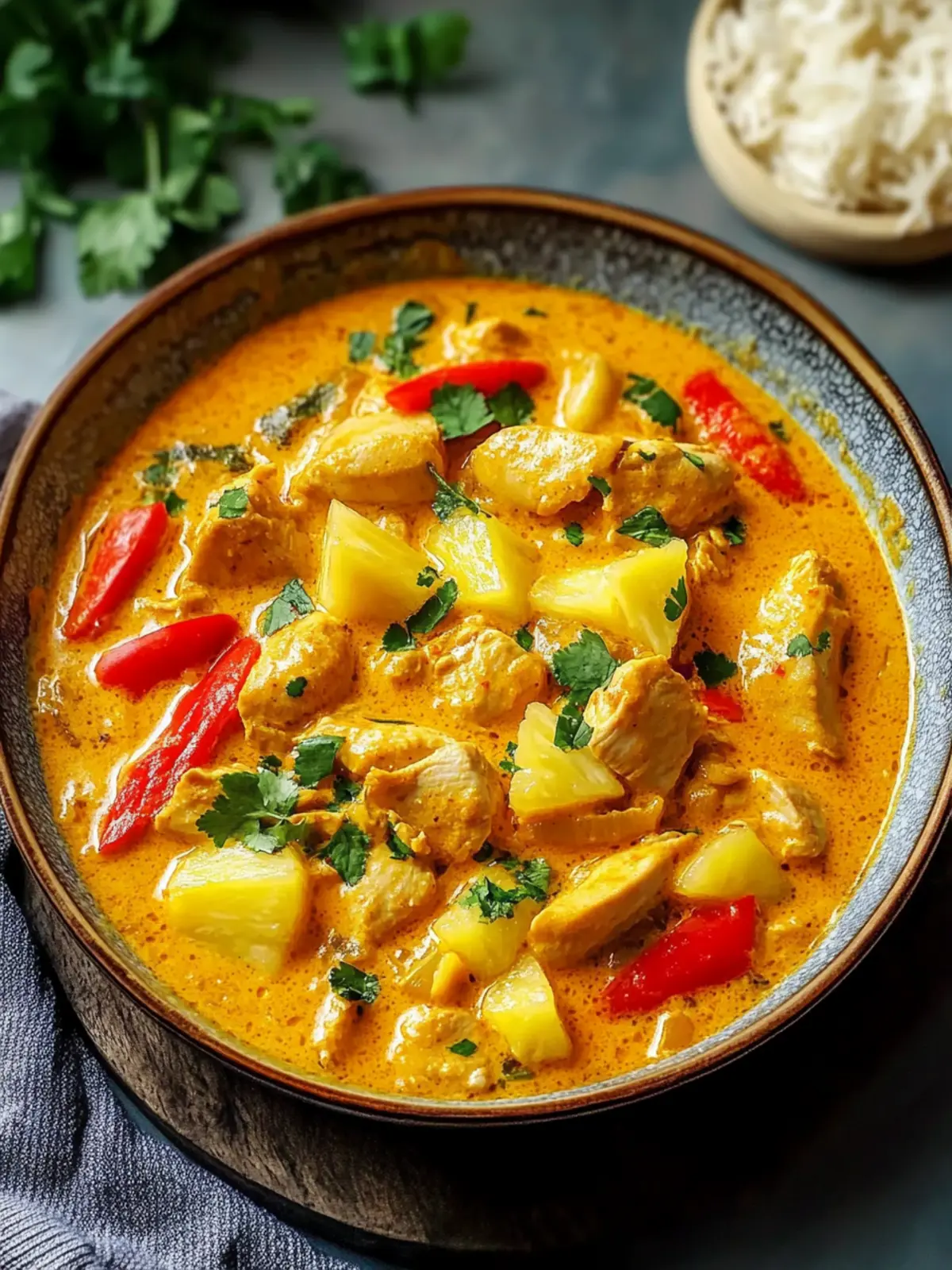 Creamy Chicken Pineapple Curry for a Tropical Dinner Adventure 2 Creamy Chicken Pineapple Curry