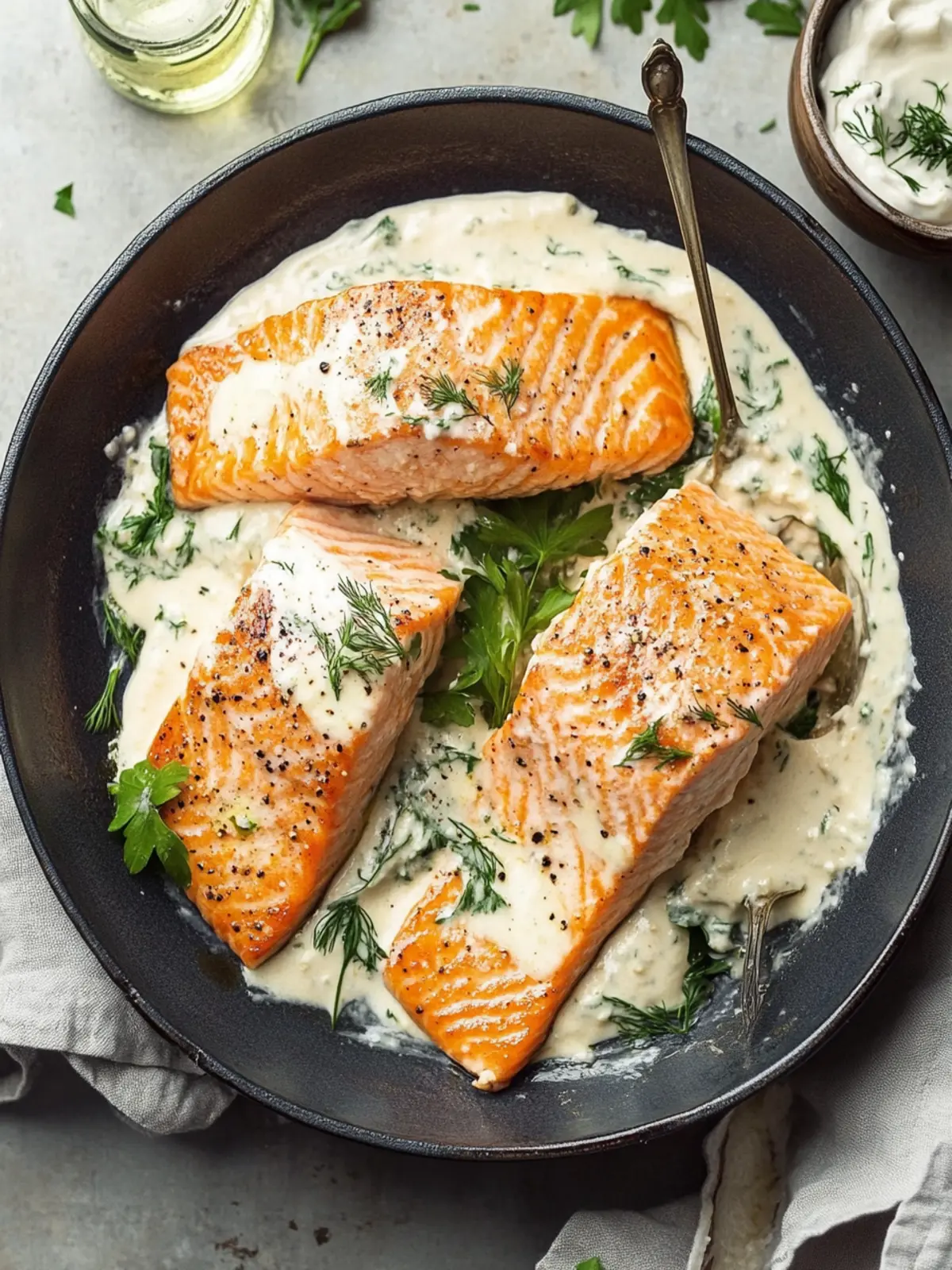 Decadent Boursin Salmon in 30 Minutes or Less! 3 Boursin Salmon