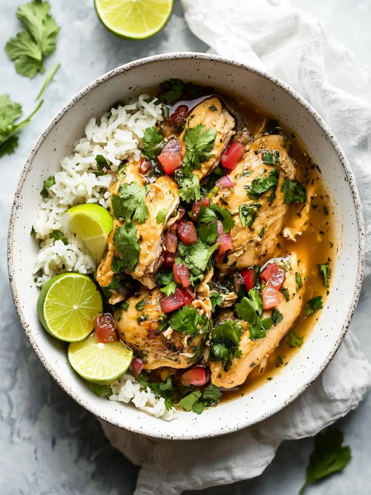 Crockpot Cilantro Lime Chicken - Easy Flavor Explosion at Home 2 Crock Pot Cilantro Lime Chicken
