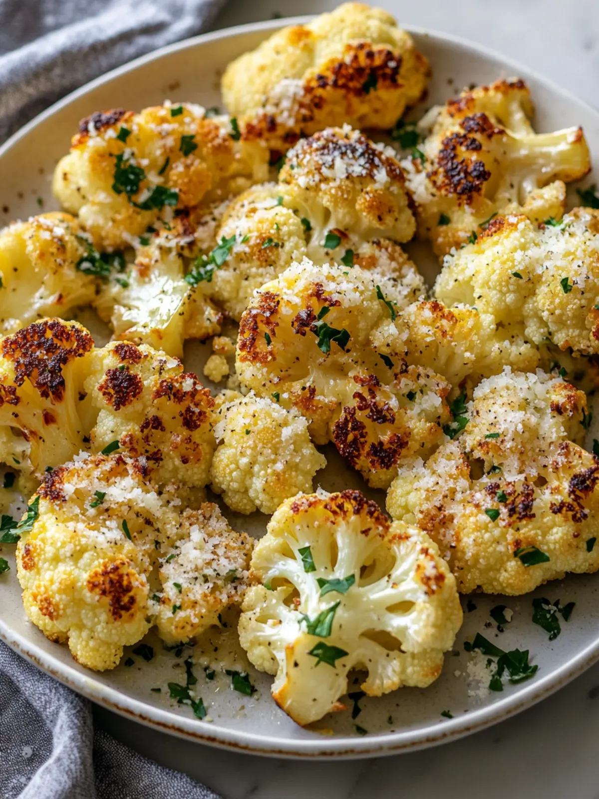Garlic Parmesan Roasted Cauliflower: Your New Favorite Side Dish 3 Garlic Parmesan Roasted Cauliflower