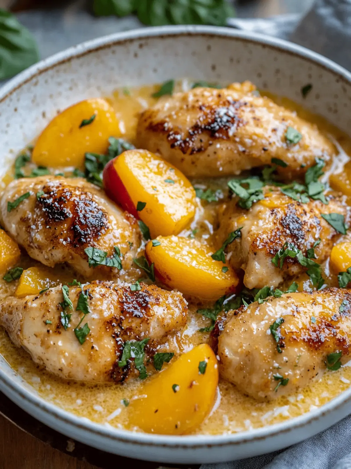 Coconut Peach Chicken: A Tropical Summer Delight in 30 Minutes 5 Coconut Peach Chicken