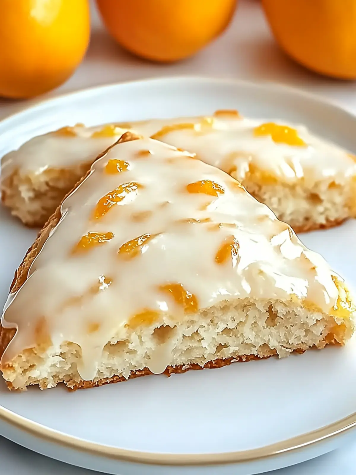 Delicious Panera Glazed Orange Scones: A Homemade Treat 2 Panera Glazed Orange Scones