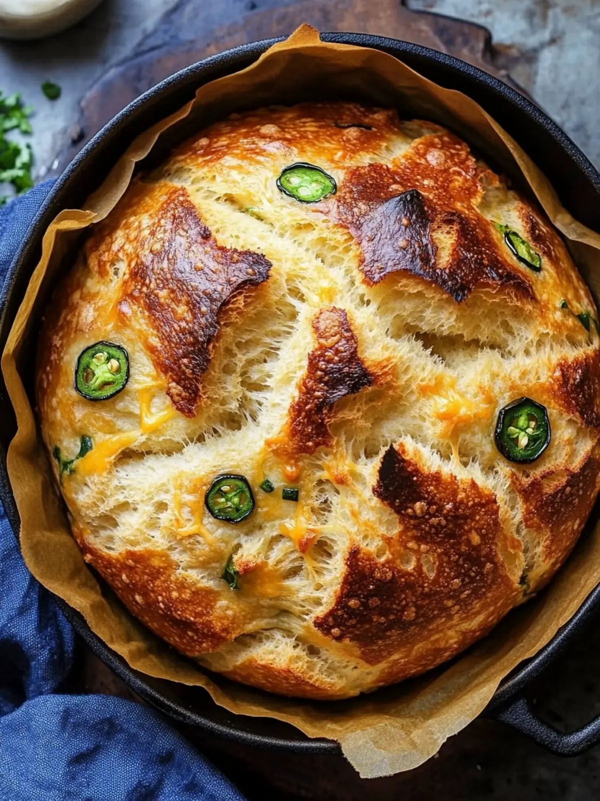 Spicy Jalapeno Cheddar Dutch Oven Bread You Can't Resist 4 Jalapeno Cheddar Dutch Oven Bread