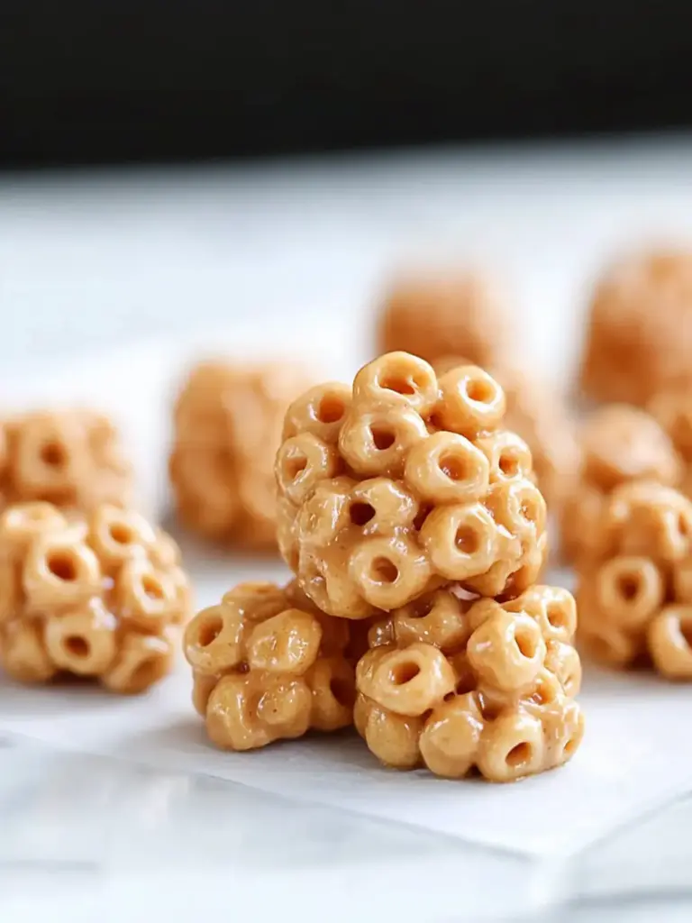 Peanut Butter Cereal Bites