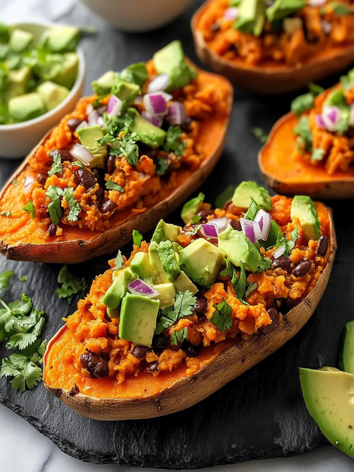 Protein Loaded Sweet Potato Boats for a Delicious Meal Prep 5 Protein Loaded Sweet Potato Boats