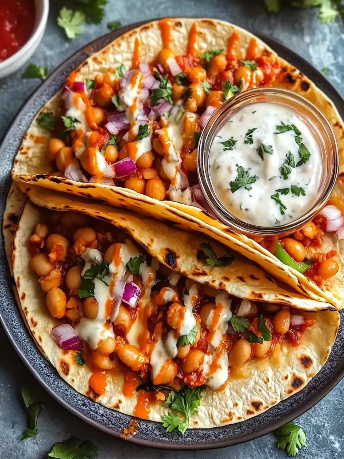 Buffalo White Bean Tacos: Spicy, Creamy Vegan Goodness 4 Buffalo White Bean Tacos