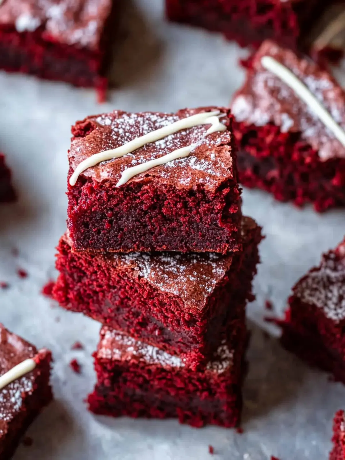 Fudgy Red Velvet Brownies That Steal the Show Every Time 5 Fudgy Red Velvet Brownies