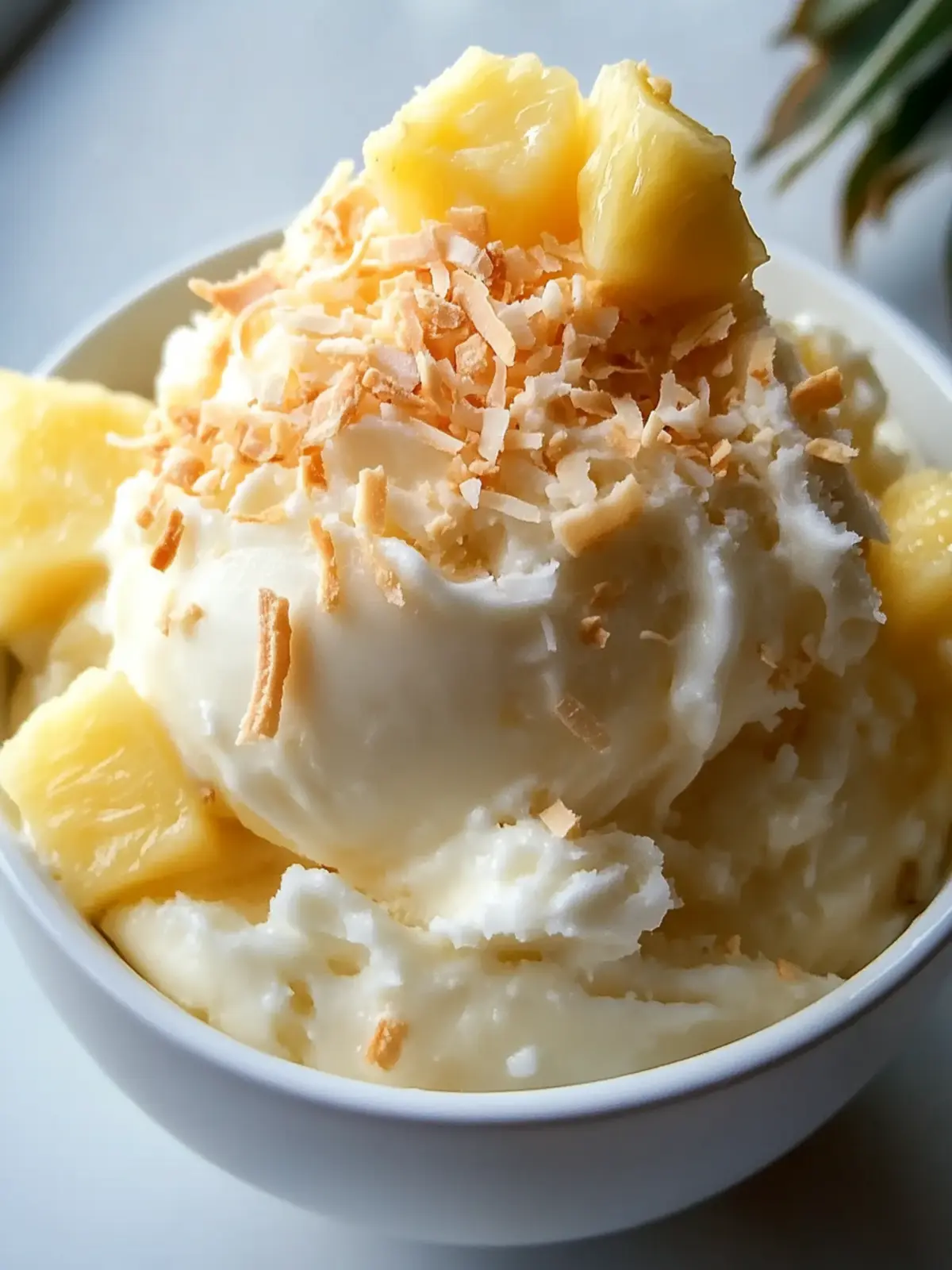 Creamy Pineapple Coconut Ice Cream for a Tropical Escape 3 Creamy Pineapple Coconut Ice Cream