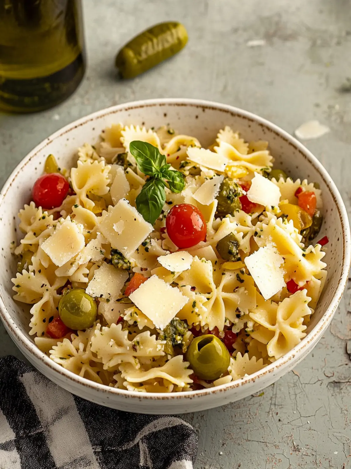 Dirty Martini Pasta Salad: Your New Favorite Summer Dish 2 Dirty Martini Pasta Salad