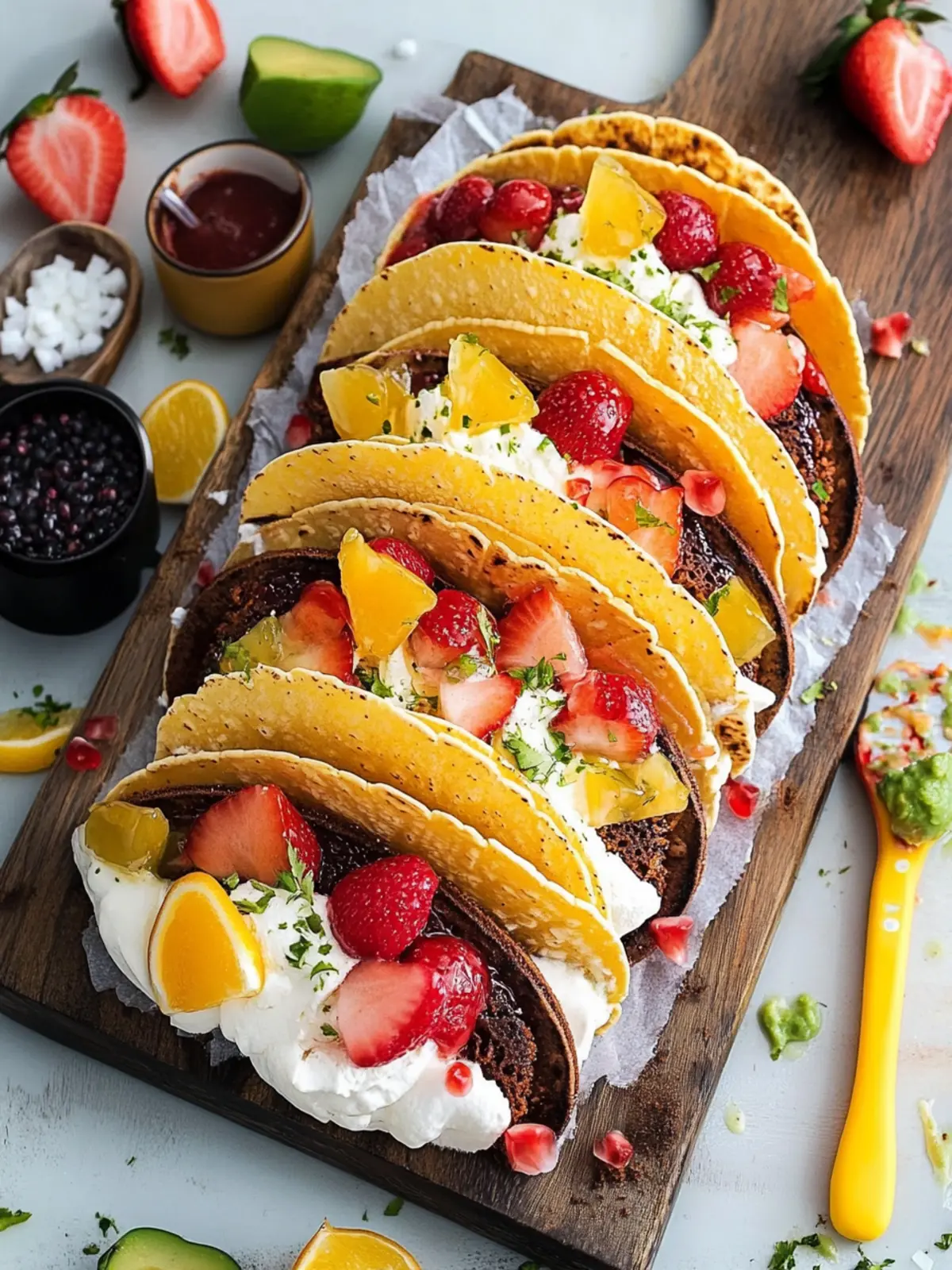Irresistible Easy Cake Tacos with Chocolate and Fruit Bliss 5 Easy Cake Tacos