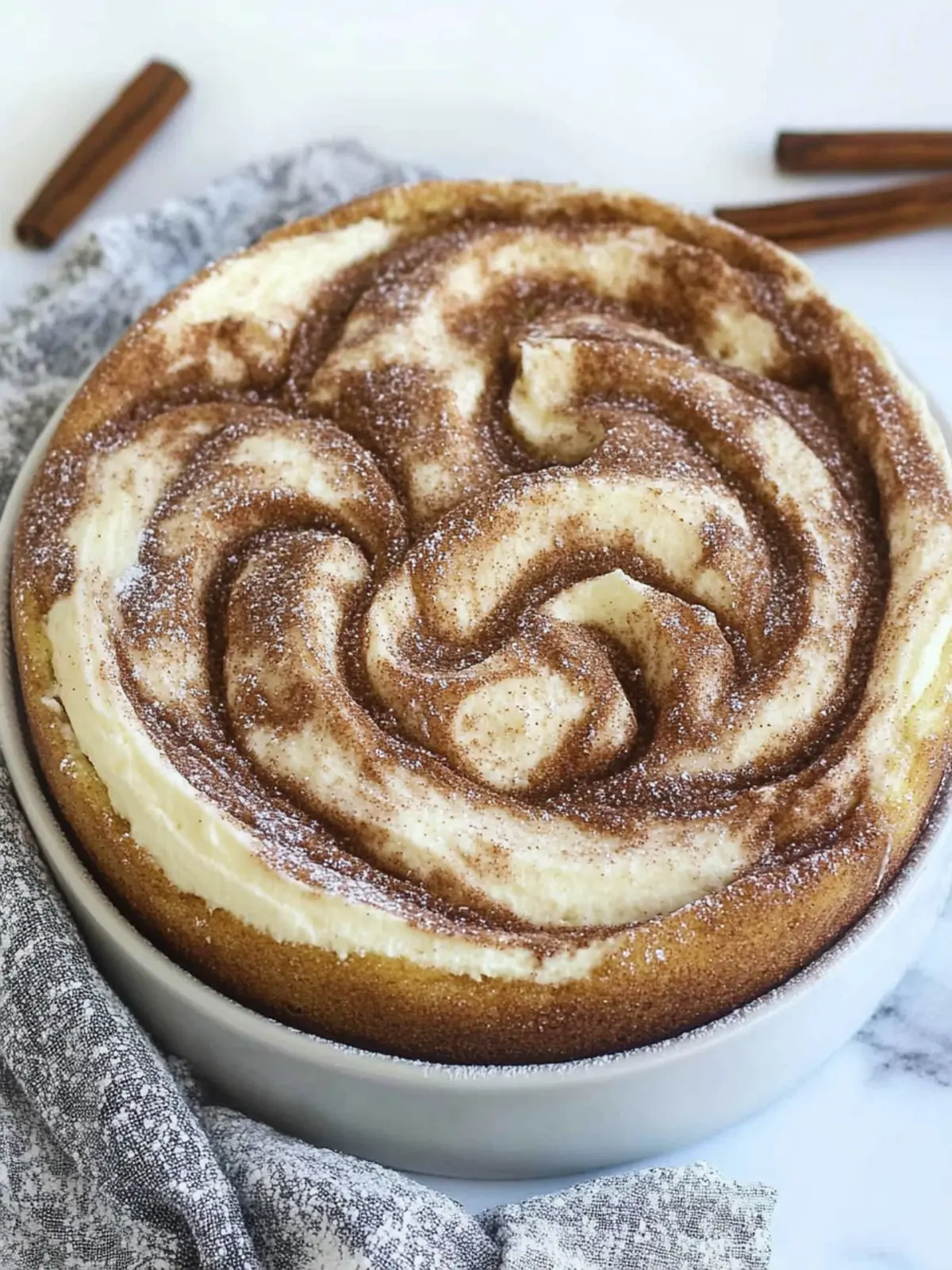 Cinnamon Swirl Protein Cake for a Healthy, Sweet Morning 4 Cinnamon Swirl Protein Cake