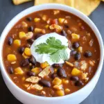 Savor the Warmth of Homemade Black Bean Enchilada Soup 42 Black Bean Enchilada Soup