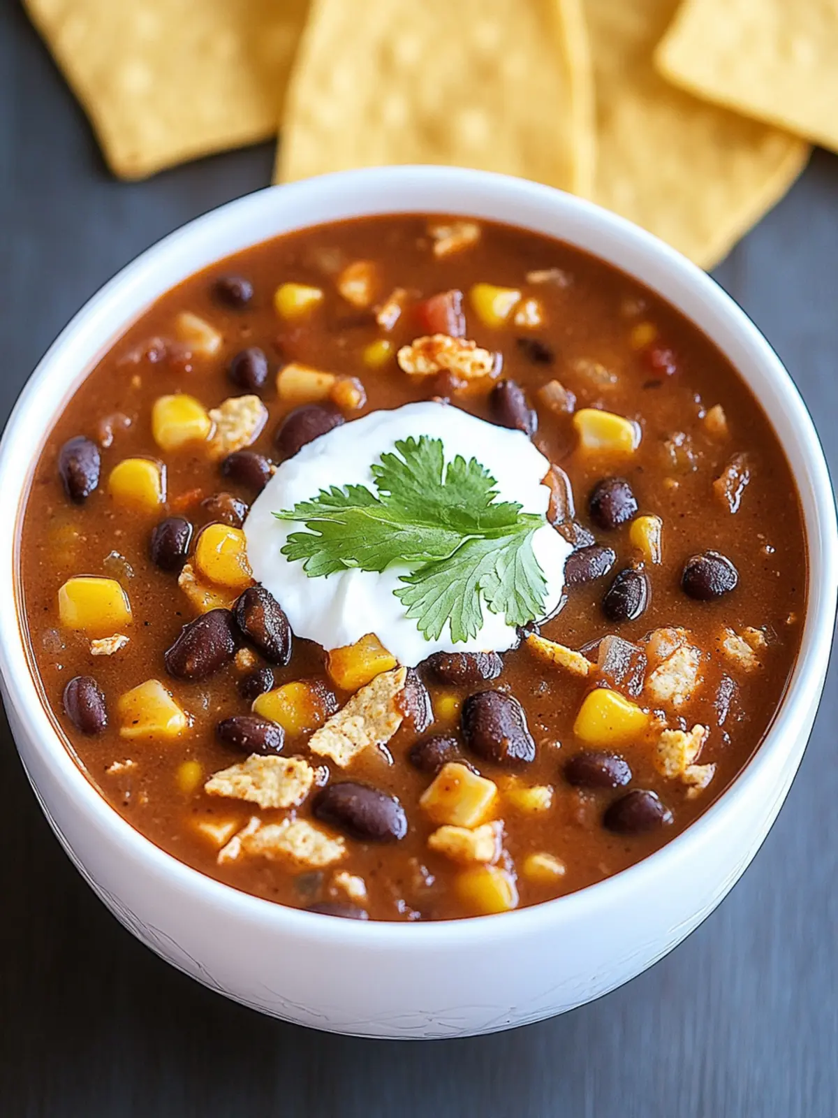 Savor the Warmth of Homemade Black Bean Enchilada Soup 5 Black Bean Enchilada Soup