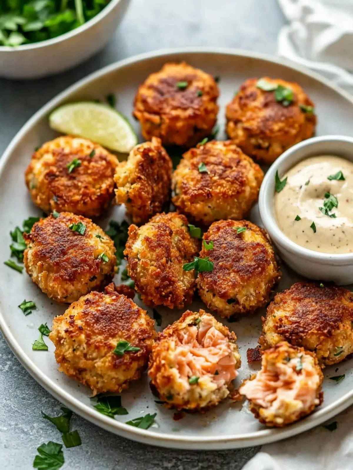 Crispy Pan Fried Salmon Croquettes: A Flavorful Seafood Delight 3 Crispy Pan Fried Salmon Croquettes