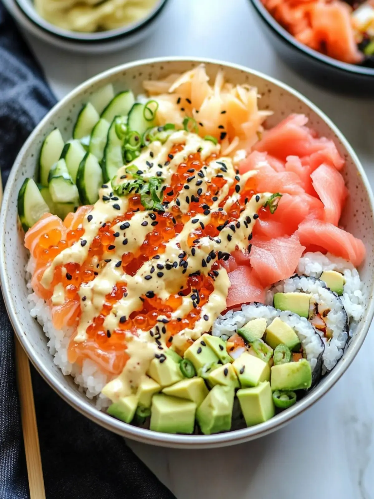 California Roll Sushi Bowls: Your New Home Dinner Delight 3 California Roll Sushi Bowls