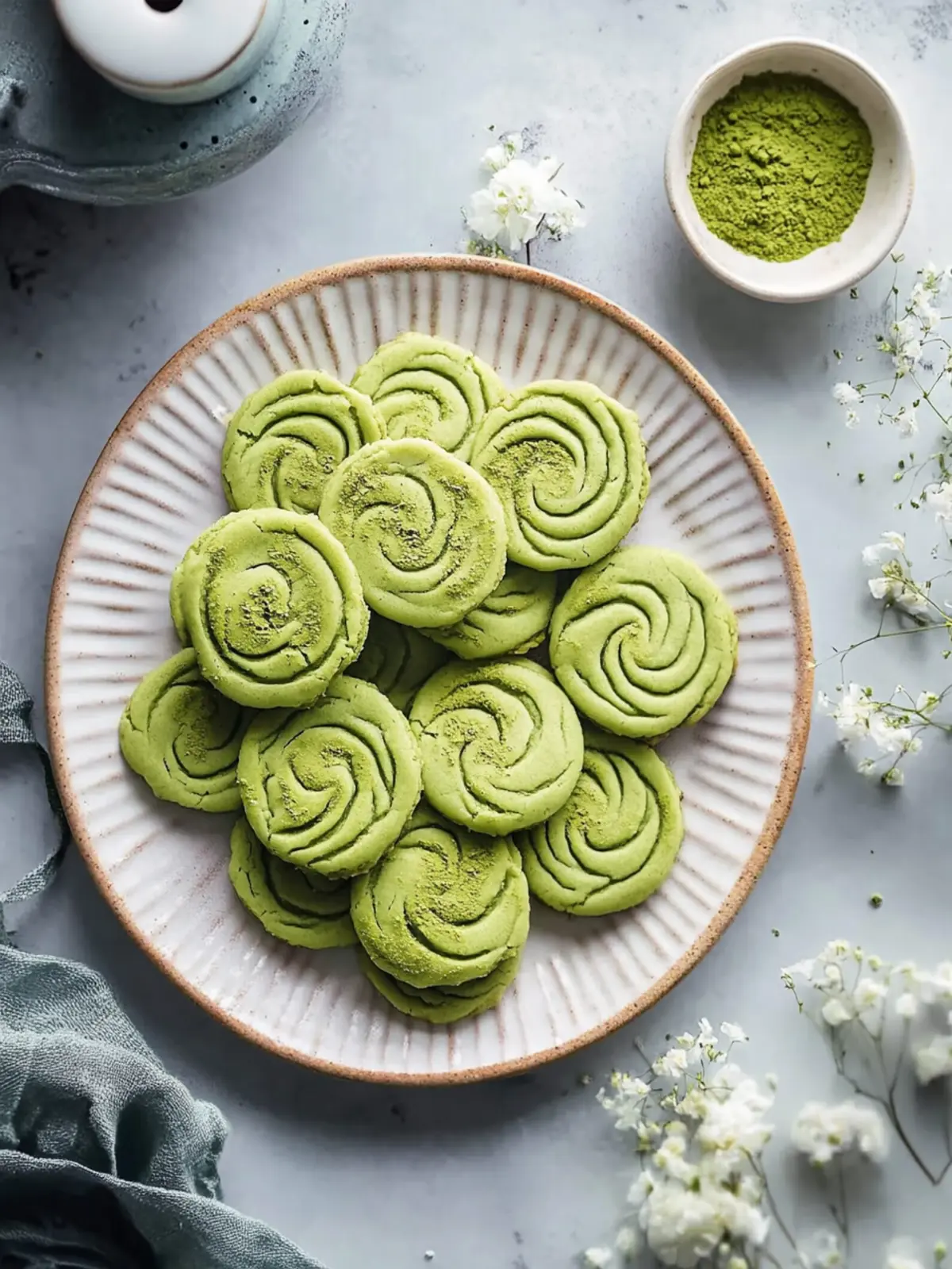 Delicious Matcha Butter Cookies for Sweet Moments at Home 2 Matcha Butter Cookies