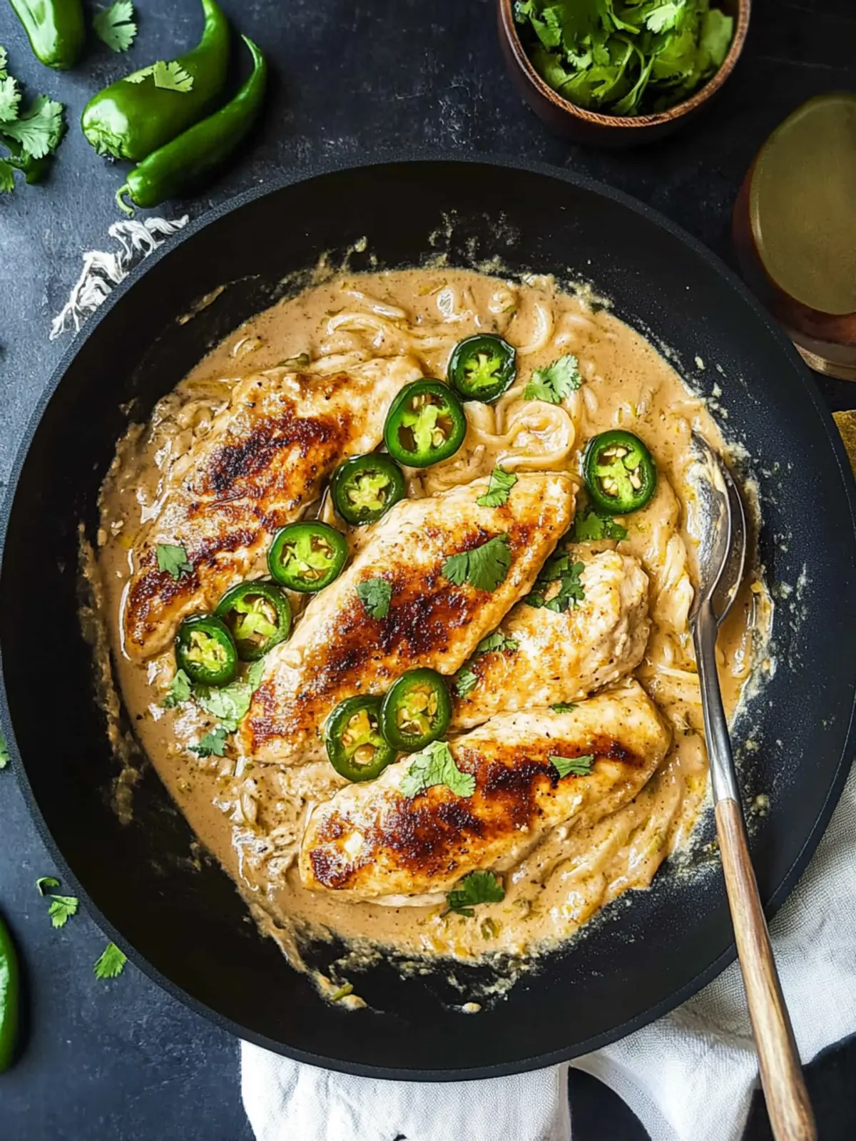 Cheesy Jalapeño Chicken Skillet: Quick & Spicy Weeknight Delight 4 Cheesy Jalapeño Chicken