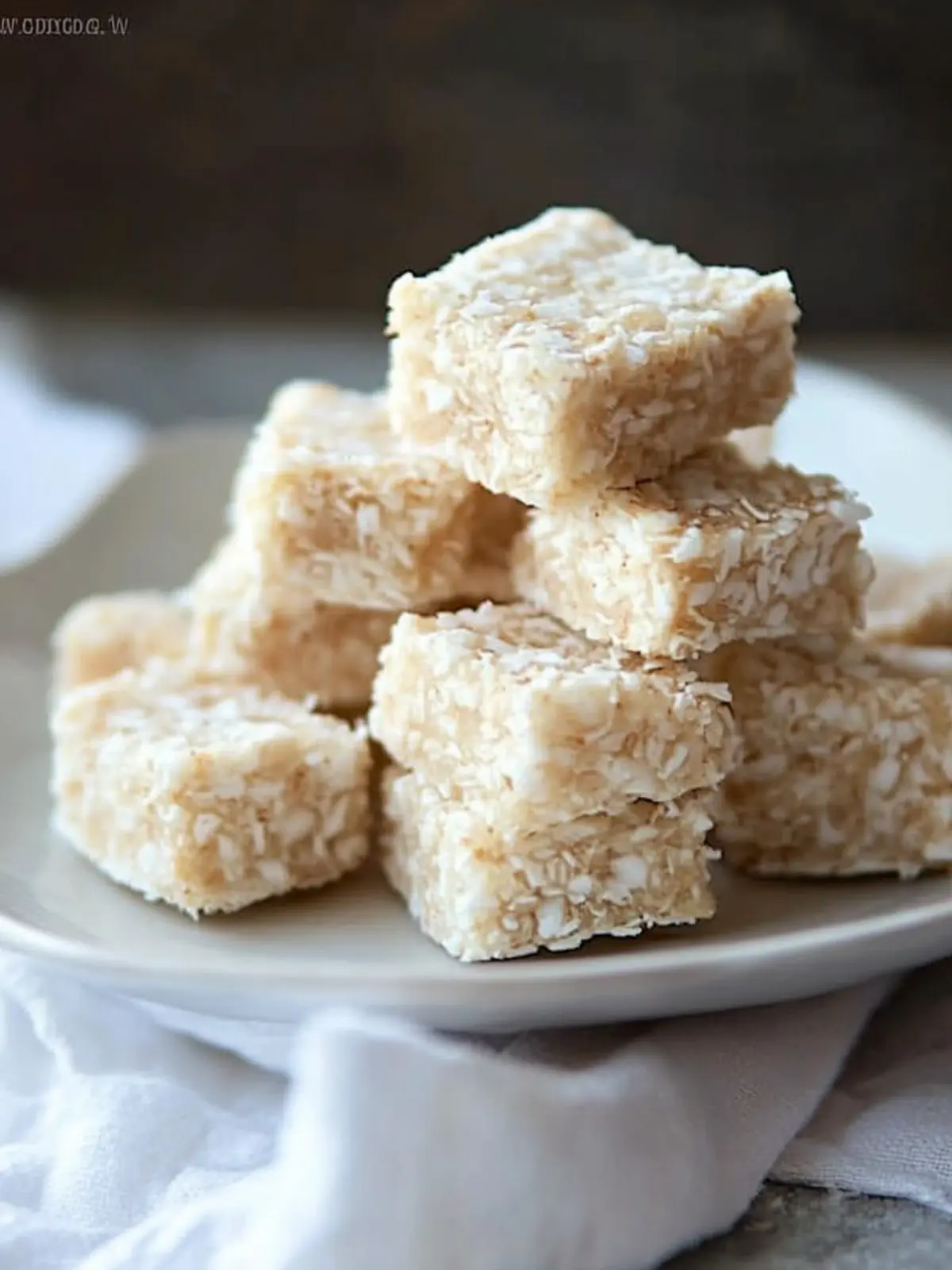 No-Bake Coconut Crispy Treats: Healthy Crunchy Bliss 4 No-Bake Coconut Crispy Treats
