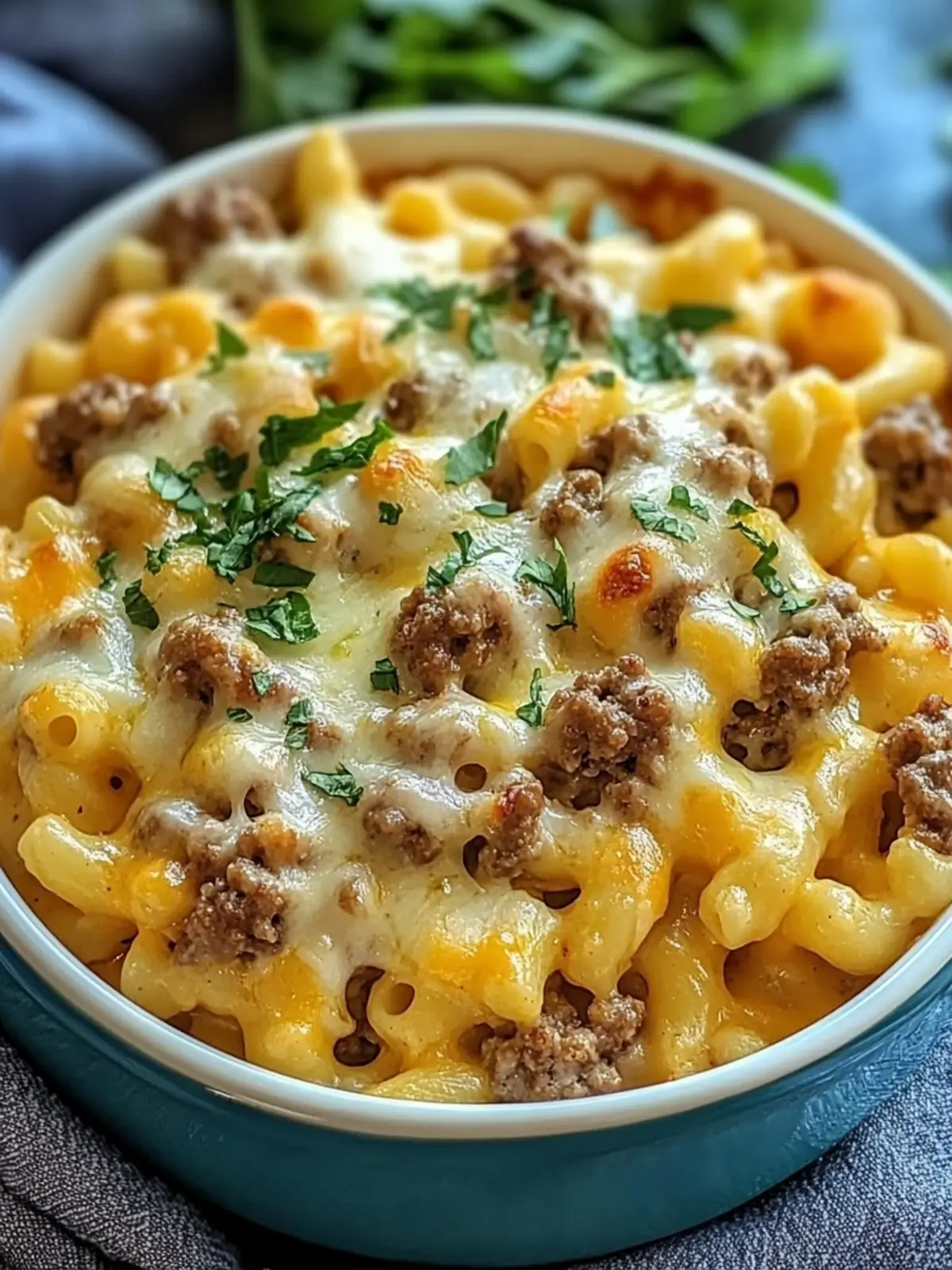 Keto Cheeseburger Cauliflower Mac: Comfort Food Made Guilt-Free 3 Keto Cheeseburger Cauliflower Mac