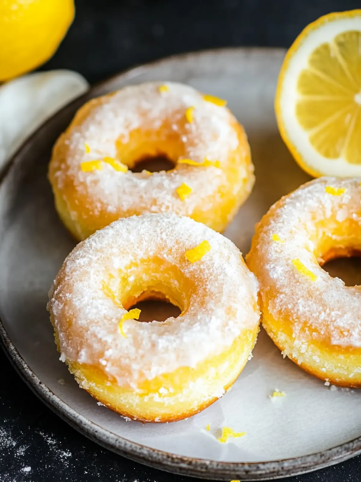 Lemon Vanilla Protein Donuts for Guilt-Free Indulgence 2 Lemon Vanilla Protein Donuts