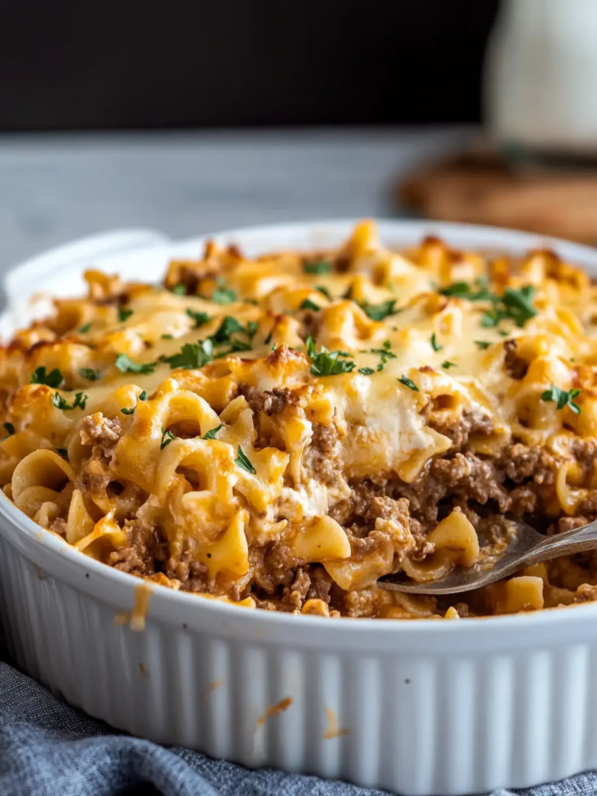 Savory Sour Cream Beef Noodle Casserole for Cozy Nights 3 Sour Cream Beef Noodle Casserole