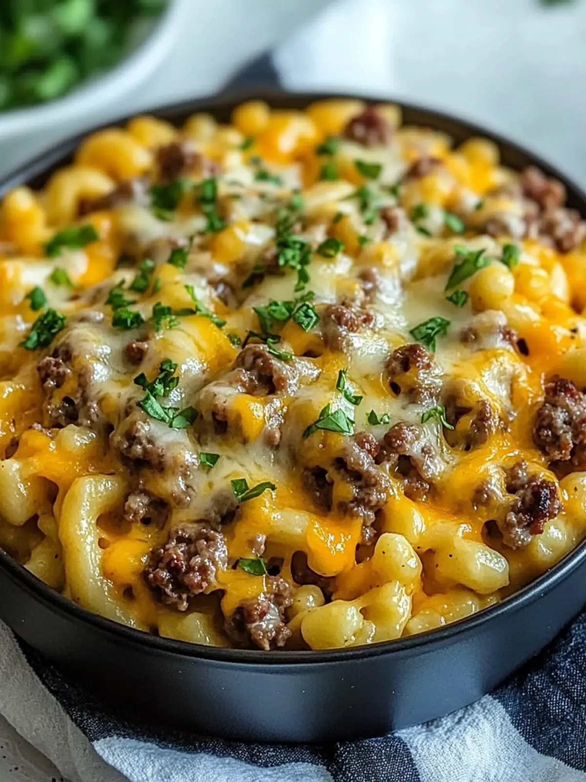 Keto Cheeseburger Cauliflower Mac: Comfort Food Made Guilt-Free 2 Keto Cheeseburger Cauliflower Mac