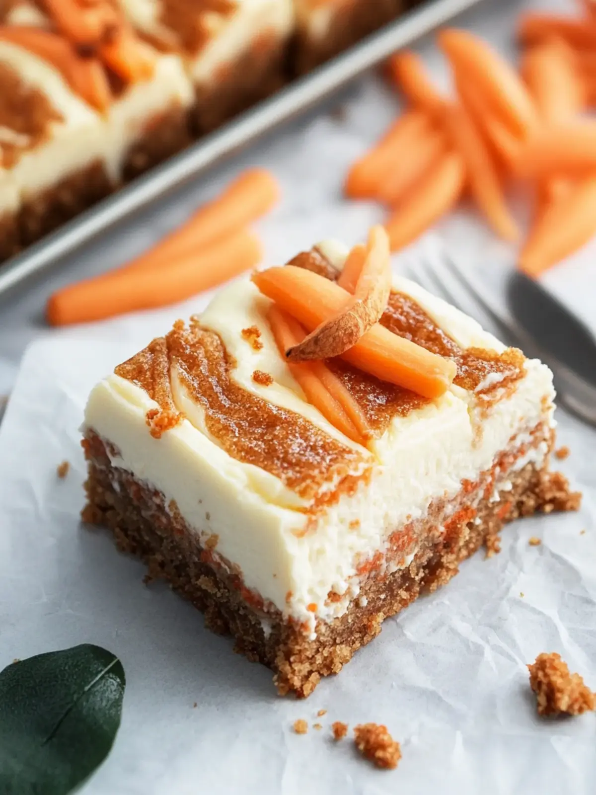 Creamy Carrot Cake Cheesecake Bars That Wow Every Bite 2 Carrot Cake Cheesecake Bar