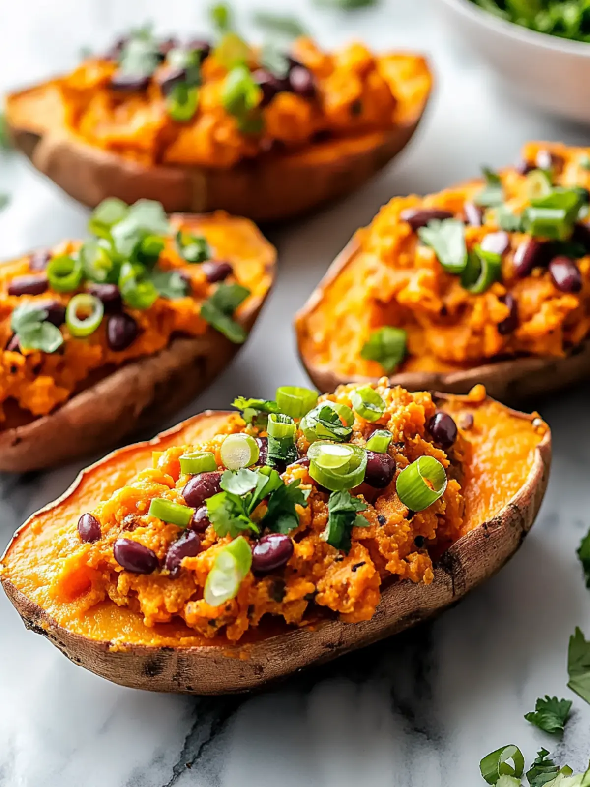 Protein Loaded Sweet Potato Boats for a Delicious Meal Prep 2 Protein Loaded Sweet Potato Boats