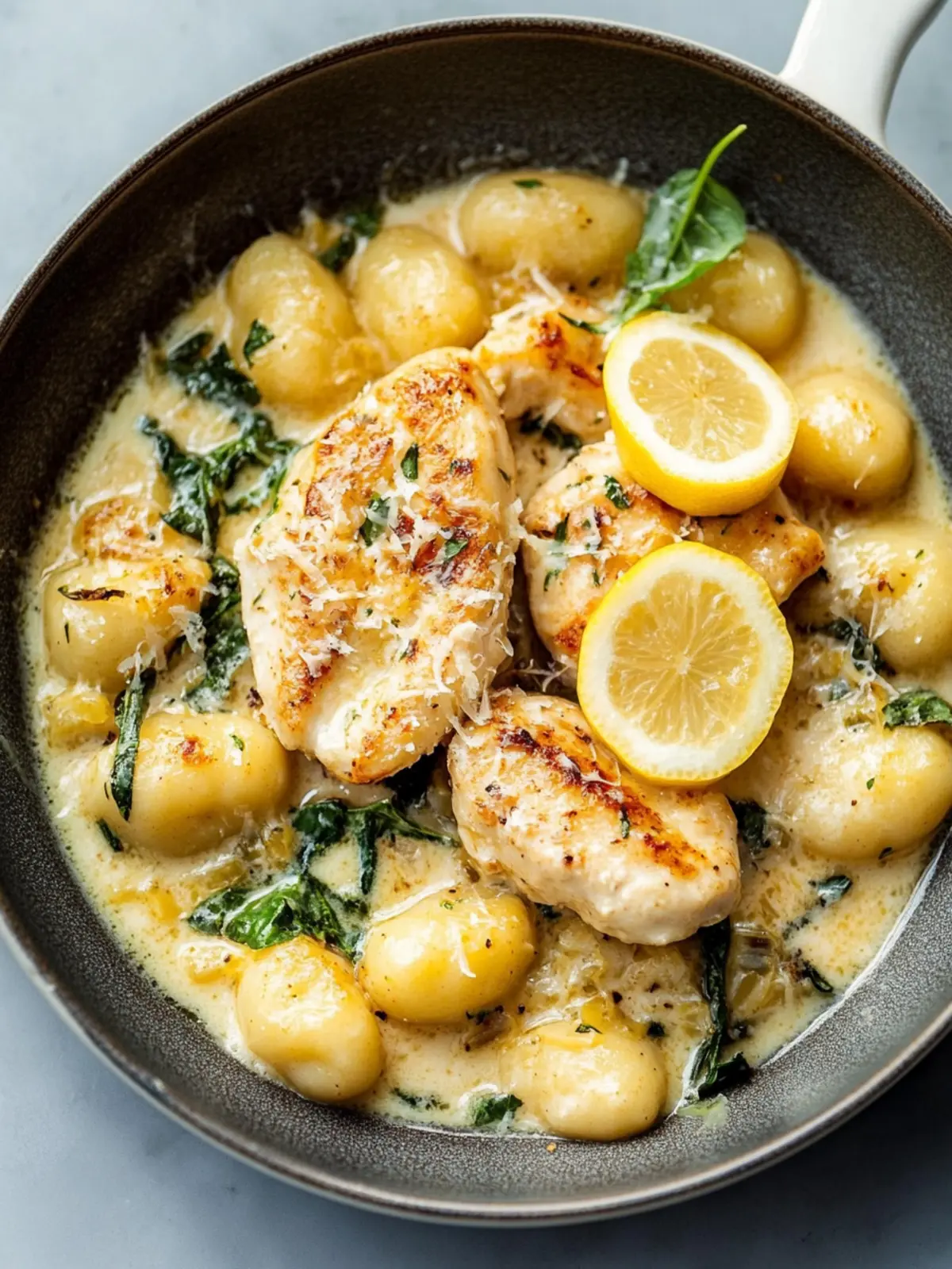 Creamy Lemon Chicken Gnocchi: A 30-Minute Comfort Meal 4 Lemon Chicken Gnocchi