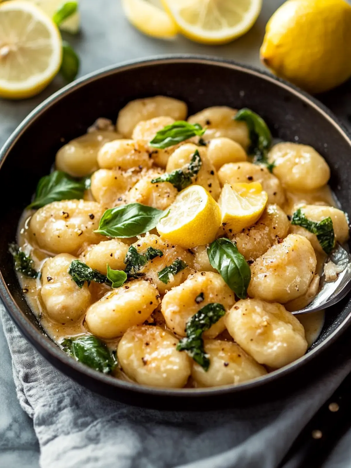 Creamy Lemon Chicken Gnocchi: A 30-Minute Comfort Meal 3 Lemon Chicken Gnocchi