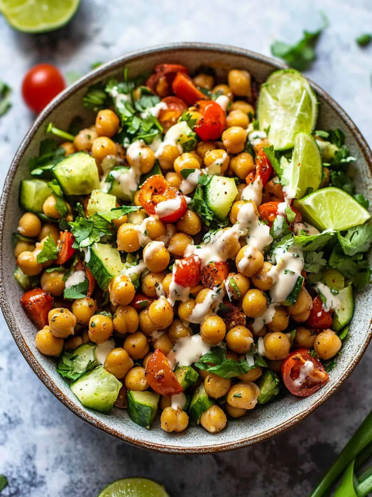 Crispy Chili Lime Chickpea Salad for a Zesty Vegan Feast 5 Crispy Chili Lime Chickpea Salad