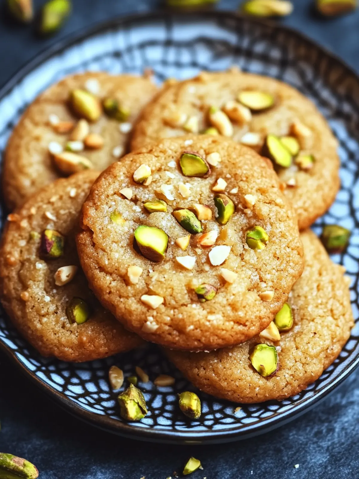 Decadent Salted Honey Pistachio Cookies You’ll Love to Bake 2 Salted Honey Pistachio Cookies